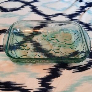 Vintage Libby Orchard Casserole dish